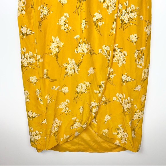 Madewell Silk Wrap Maxi Dress in Butterfly Garden 4 - Picture 9 of 16